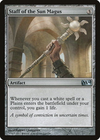 Staff of the Sun Magus [Magic 2014] | Good Games North
