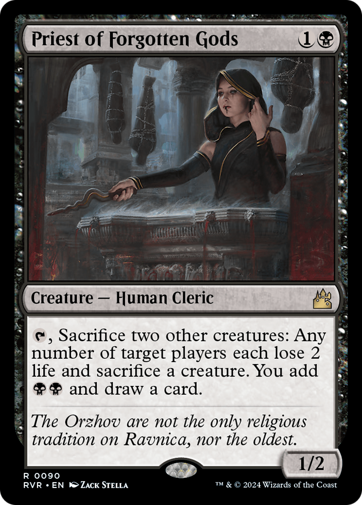 Priest of Forgotten Gods [Ravnica Remastered] | Good Games North