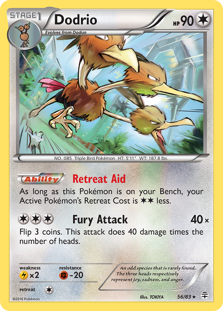 Dodrio (56/83) [XY: Generations] | Good Games North
