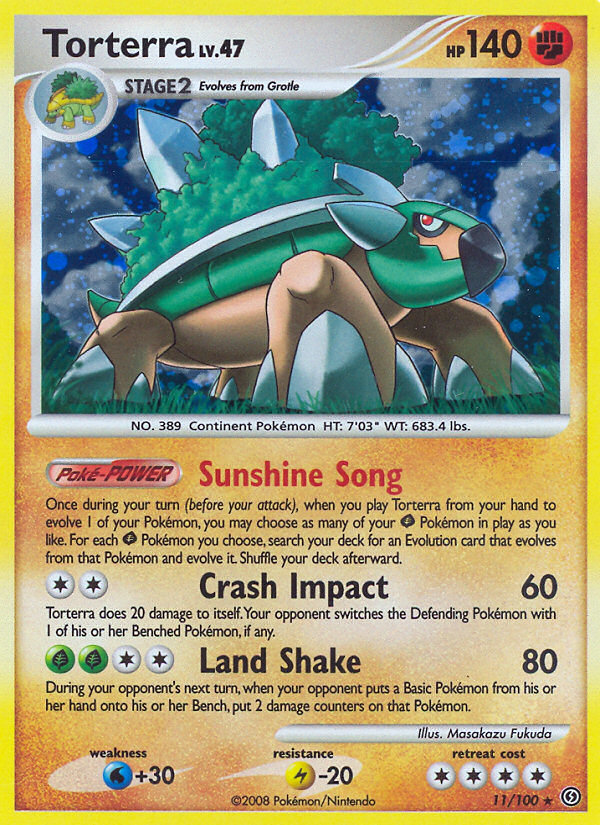 Torterra (11/100) [Diamond & Pearl: Stormfront] | Good Games North
