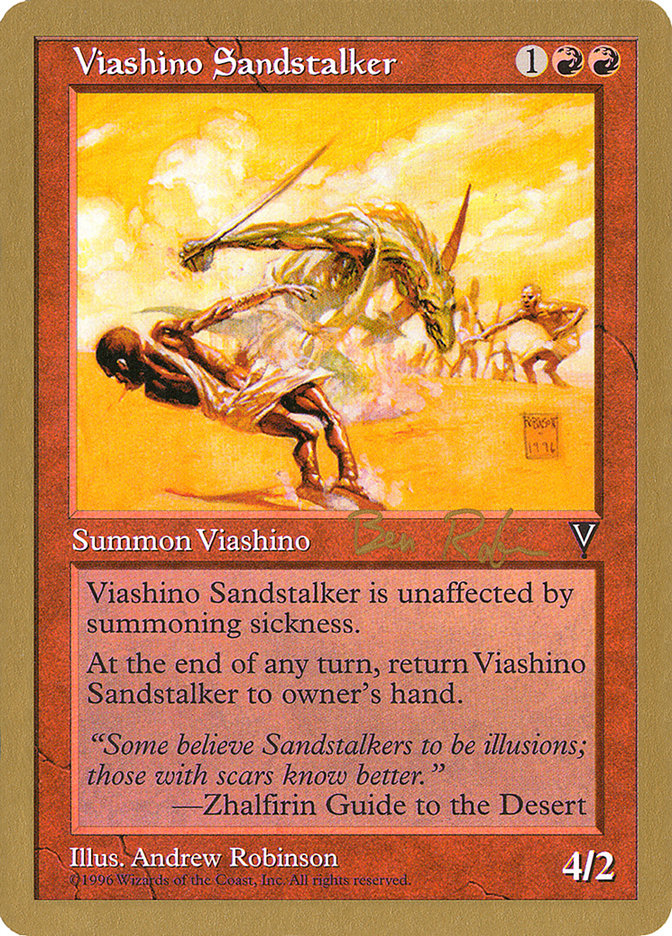 Viashino Sandstalker (Ben Rubin) [World Championship Decks 1998] | Good Games North