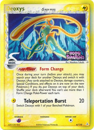 Deoxys (6/110) (Delta Species) (Stamped) [EX: Holon Phantoms] | Good Games North