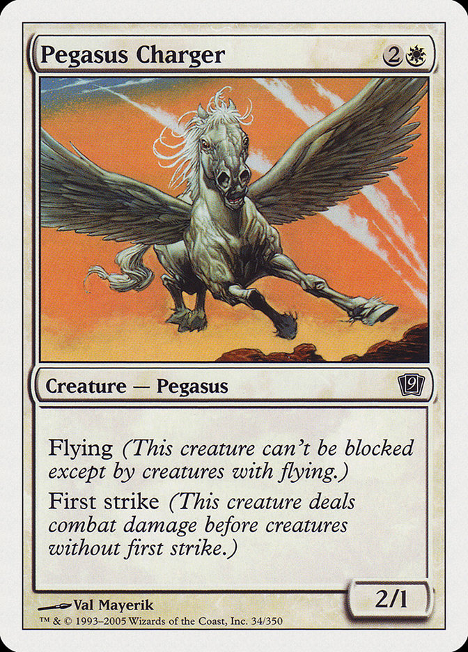 Pegasus Charger [Ninth Edition] | Good Games North