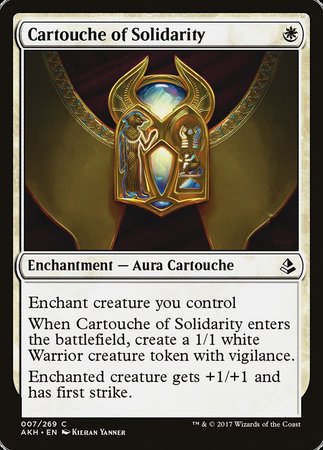Cartouche of Solidarity [Amonkhet] | Good Games North