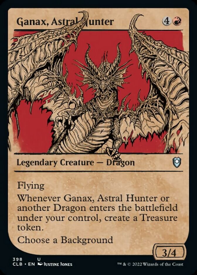 Ganax, Astral Hunter (Showcase) [Commander Legends: Battle for Baldur's Gate] | Good Games North