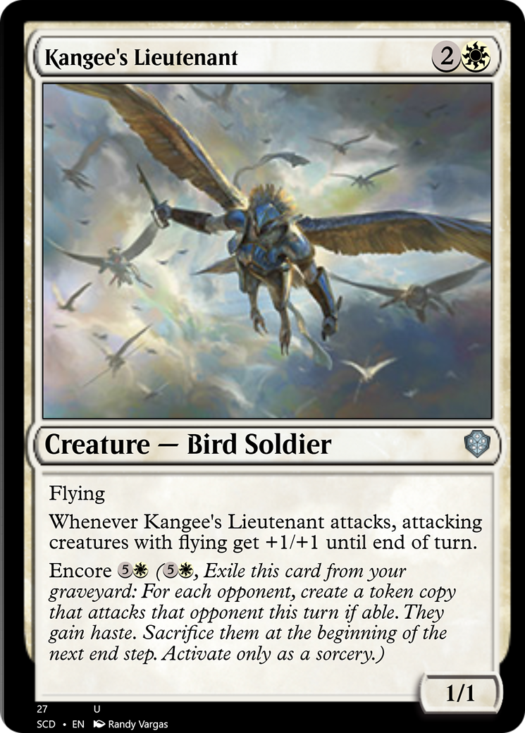 Kangee's Lieutenant [Starter Commander Decks] | Good Games North