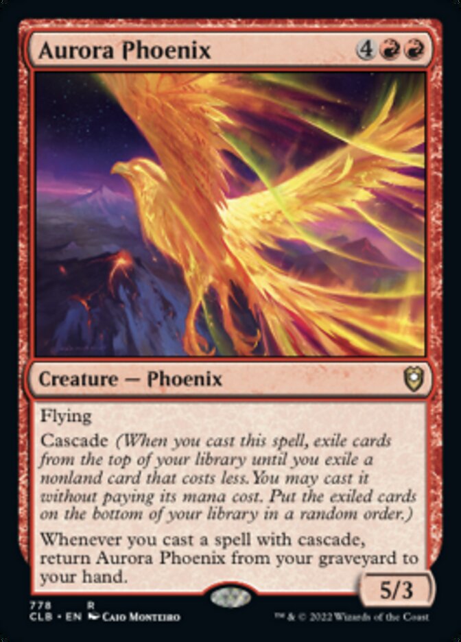 Aurora Phoenix [Commander Legends: Battle for Baldur's Gate] | Good Games North