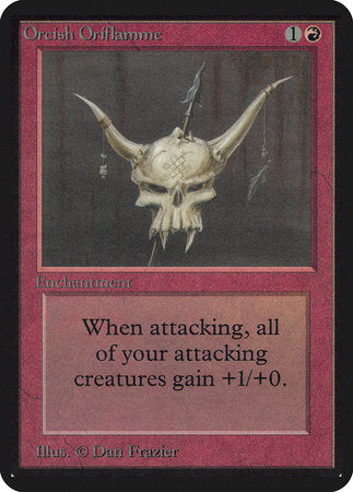 Orcish Oriflamme [Limited Edition Alpha] | Good Games North