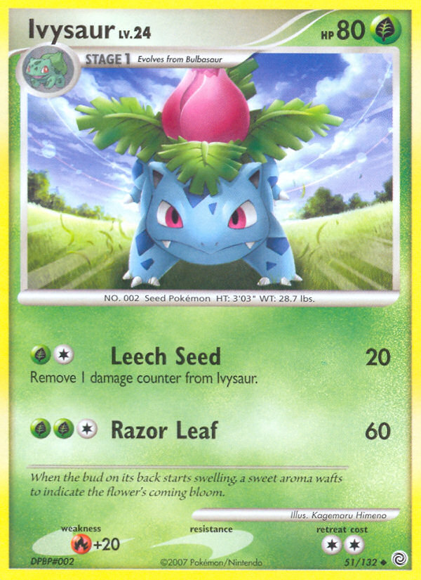 Ivysaur (51/132) [Diamond & Pearl: Secret Wonders] | Good Games North