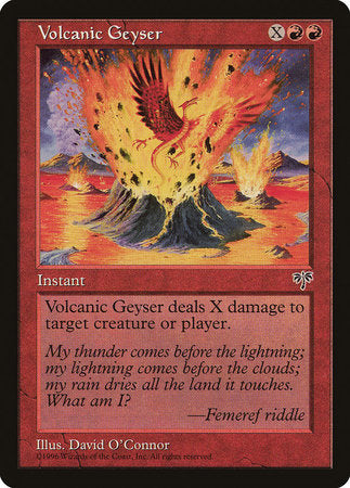 Volcanic Geyser [Mirage] | Good Games North