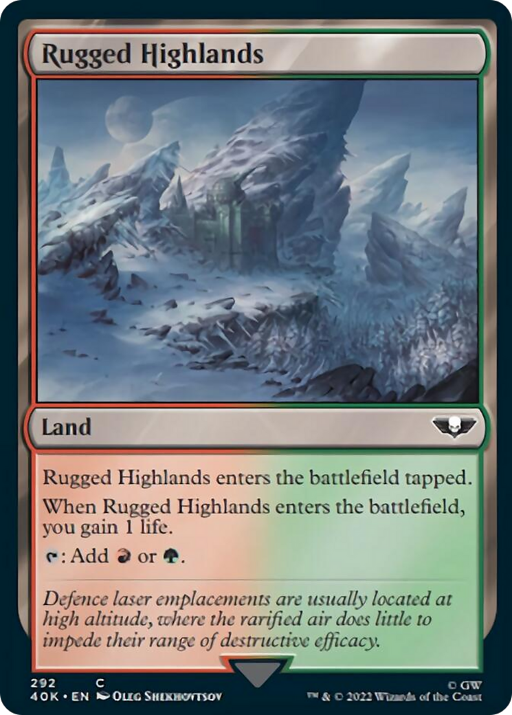 Rugged Highlands [Universes Beyond: Warhammer 40,000] | Good Games North