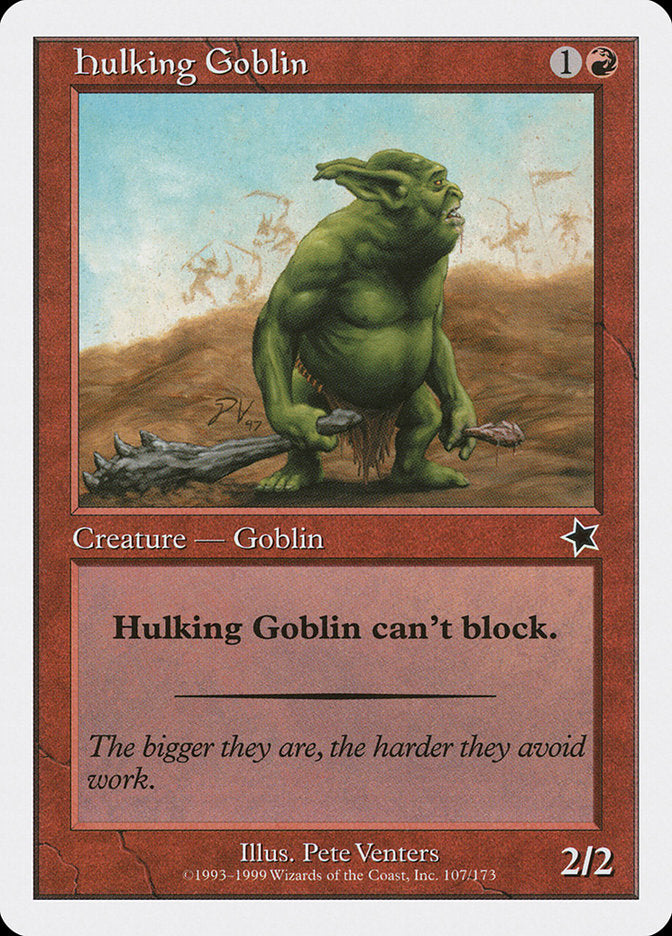 Hulking Goblin [Starter 1999] | Good Games North