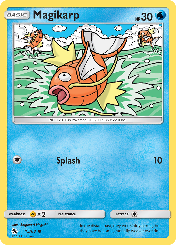 Magikarp (15/68) [Sun & Moon: Hidden Fates] | Good Games North