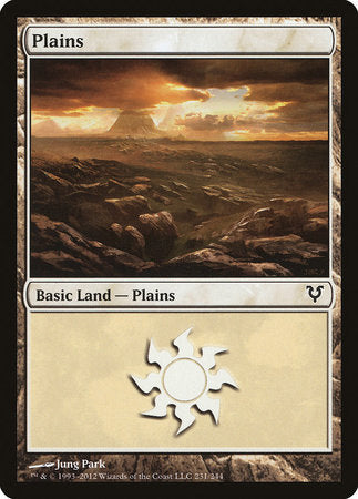 Plains (231) [Avacyn Restored] | Good Games North