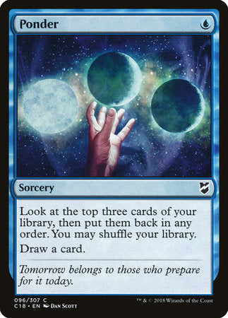 Ponder [Commander 2018] | Good Games North