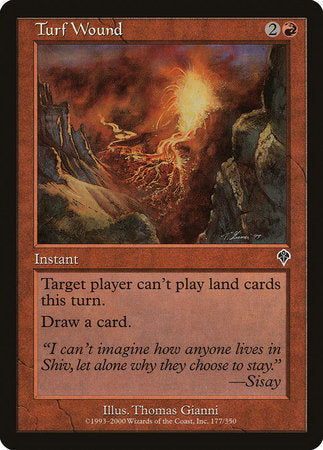 Turf Wound [Invasion] | Good Games North