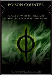 Poison Counter Token [New Phyrexia Tokens] | Good Games North