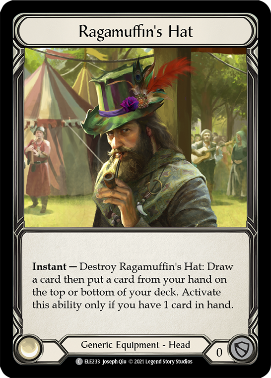 Ragamuffin's Hat [ELE233] (Tales of Aria)  1st Edition Cold Foil | Good Games North