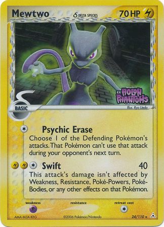 Mewtwo (24/110) (Delta Species) (Stamped) [EX: Holon Phantoms] | Good Games North