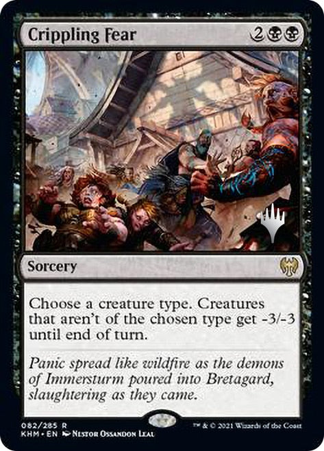 Crippling Fear [Kaldheim Promo Pack] | Good Games North