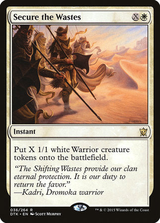 Secure the Wastes [Dragons of Tarkir] | Good Games North
