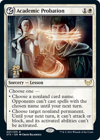 Academic Probation [Strixhaven: School of Mages Prerelease Promos] | Good Games North
