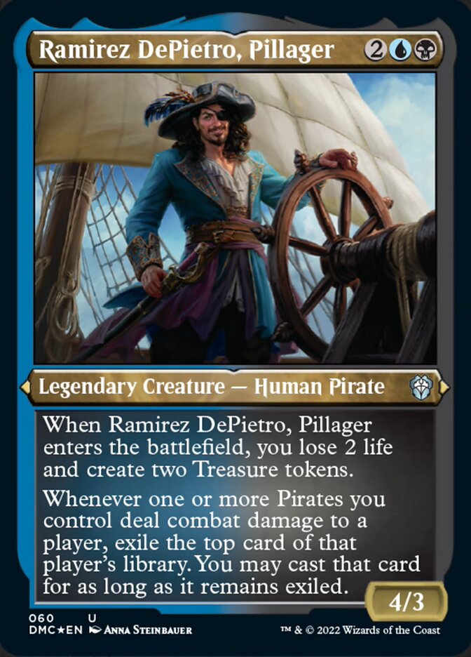 Ramirez DePietro, Pillager (Foil Etched) [Dominaria United Commander] | Good Games North