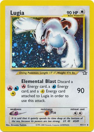 Lugia (9/111) [Neo Genesis Unlimited] | Good Games North