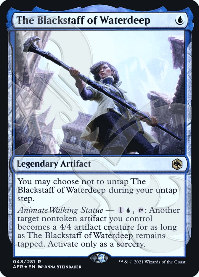 The Blackstaff of Waterdeep (Ampersand Promo) [Dungeons & Dragons: Adventures in the Forgotten Realms Promos] | Good Games North