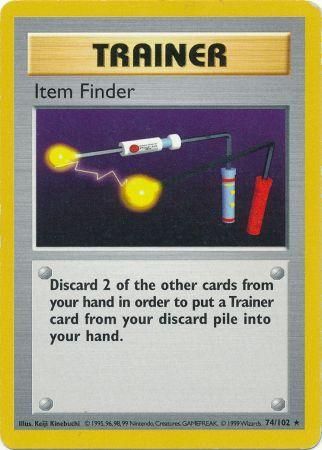 Item Finder (74/102) [Base Set Shadowless Unlimited] | Good Games North