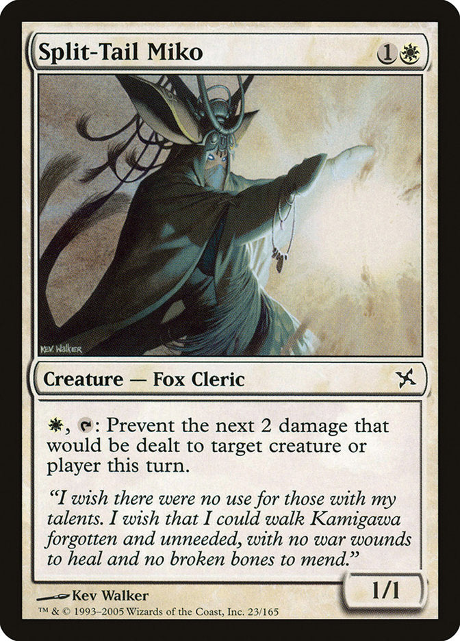 Split-Tail Miko [Betrayers of Kamigawa] | Good Games North