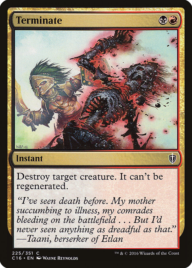Terminate [Commander 2016] | Good Games North