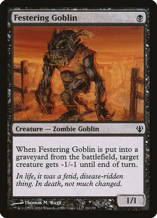 Festering Goblin [Archenemy] | Good Games North