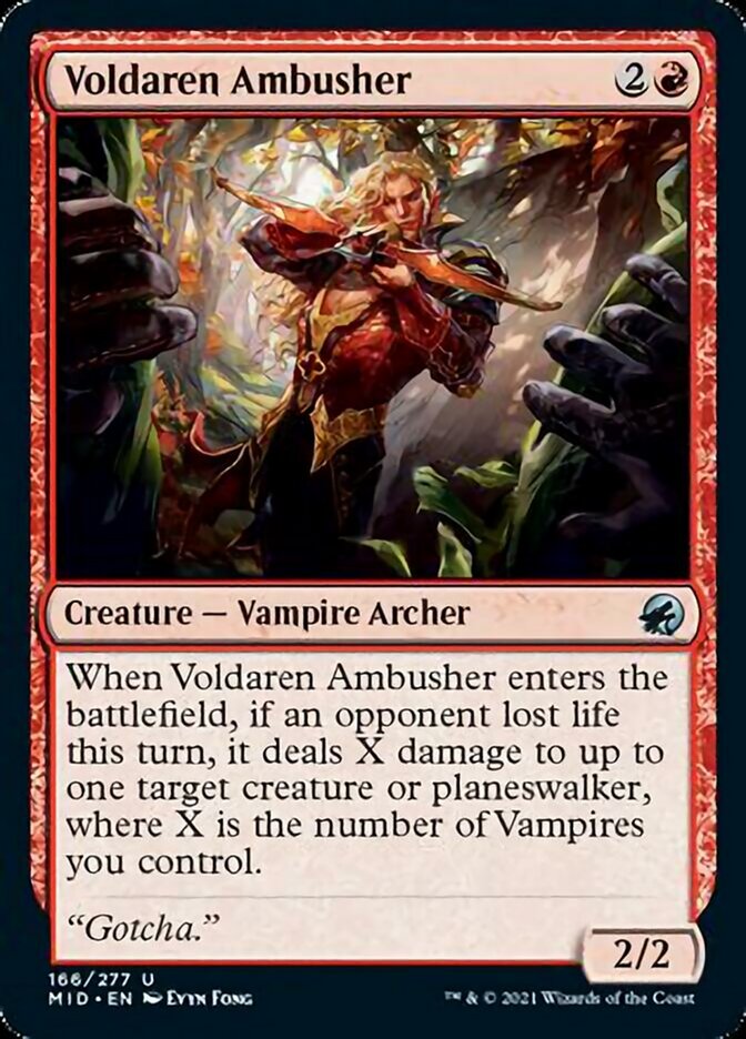 Voldaren Ambusher [Innistrad: Midnight Hunt] | Good Games North