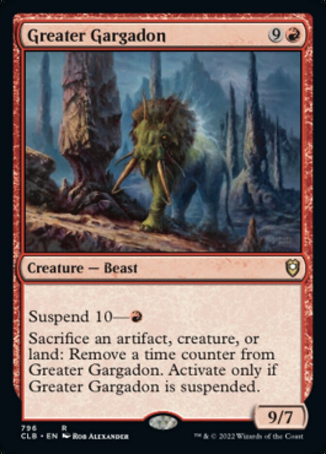 Greater Gargadon [Commander Legends: Battle for Baldur's Gate] | Good Games North