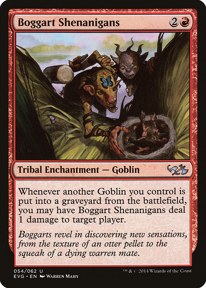 Boggart Shenanigans (Elves vs. Goblins) [Duel Decks Anthology] | Good Games North