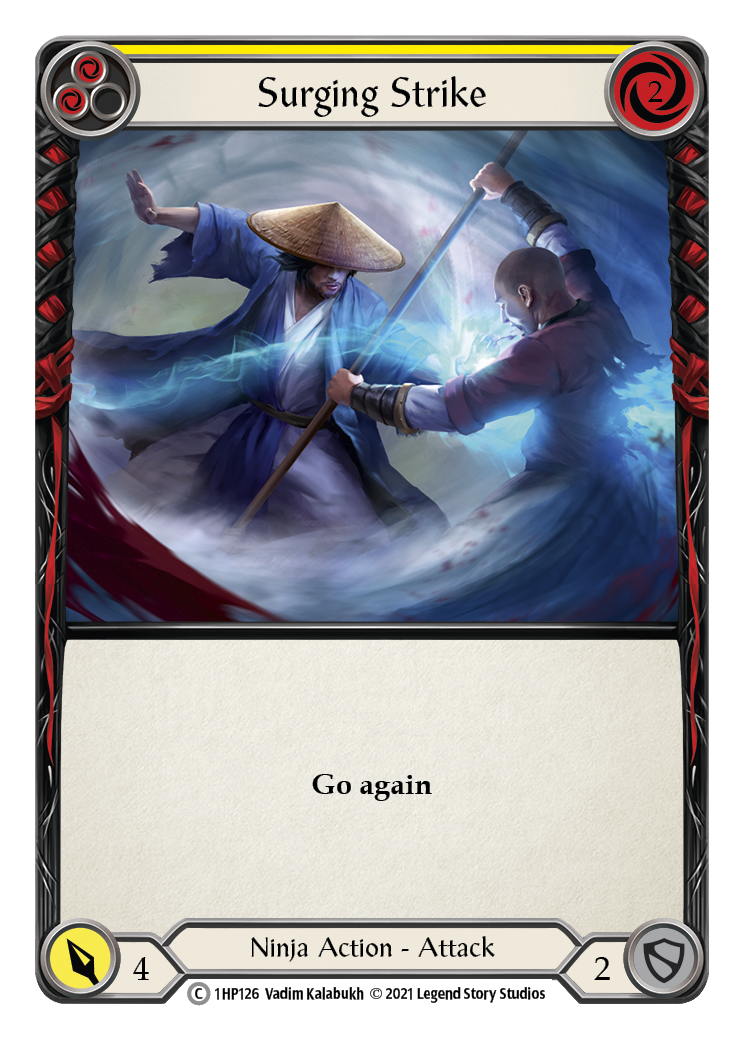Surging Strike (Yellow) [1HP126] | Good Games North