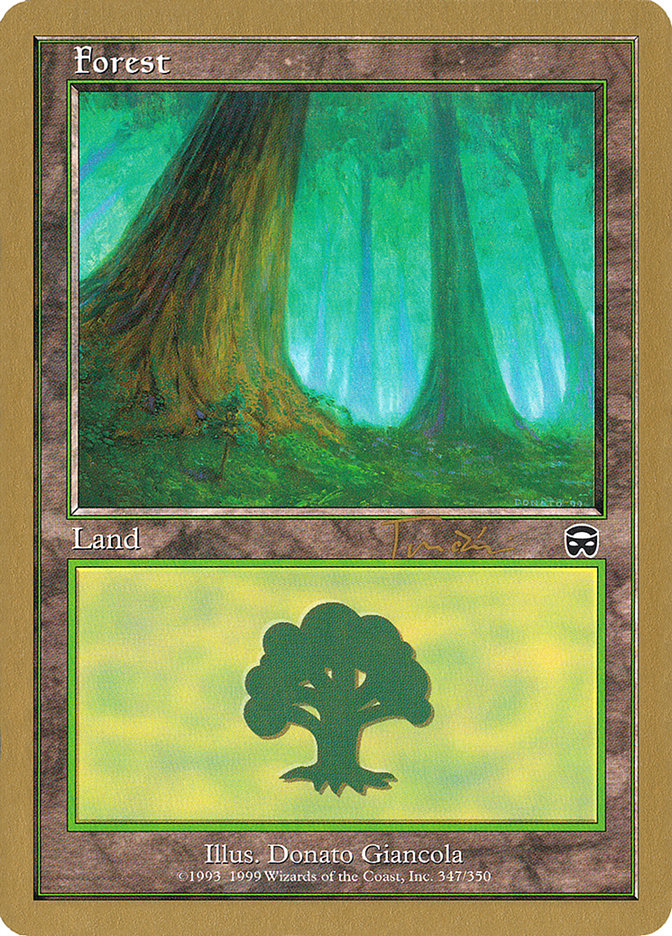 Forest (jt347a) (Jan Tomcani) [World Championship Decks 2001] | Good Games North