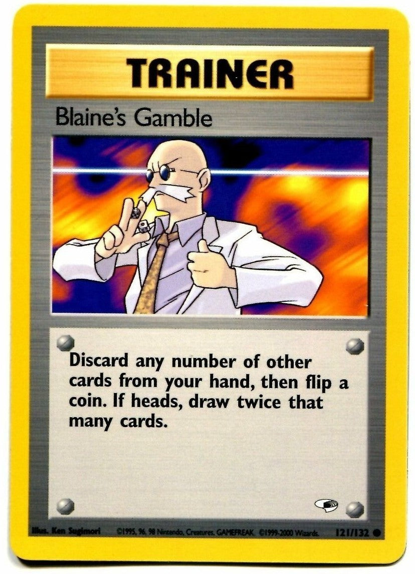 Blaine's Gamble (121/132) [Gym Heroes Unlimited] | Good Games North