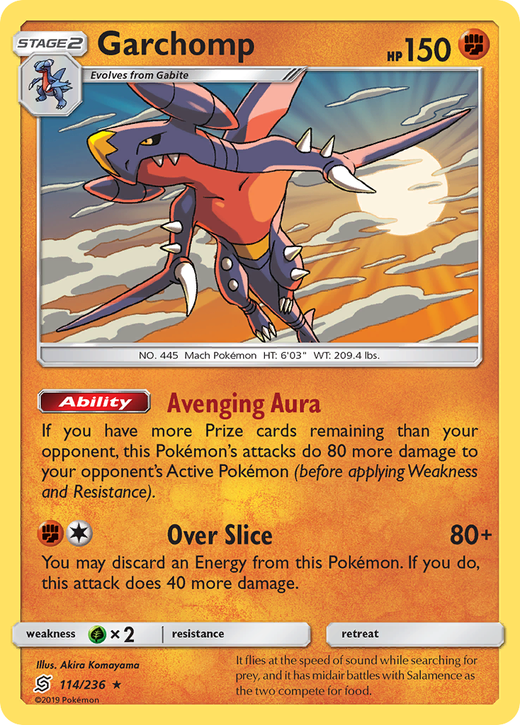 Garchomp (114/236) [Sun & Moon: Unified Minds] | Good Games North