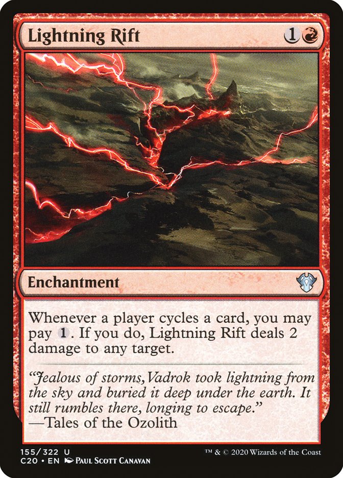 Lightning Rift [Commander 2020] | Good Games North