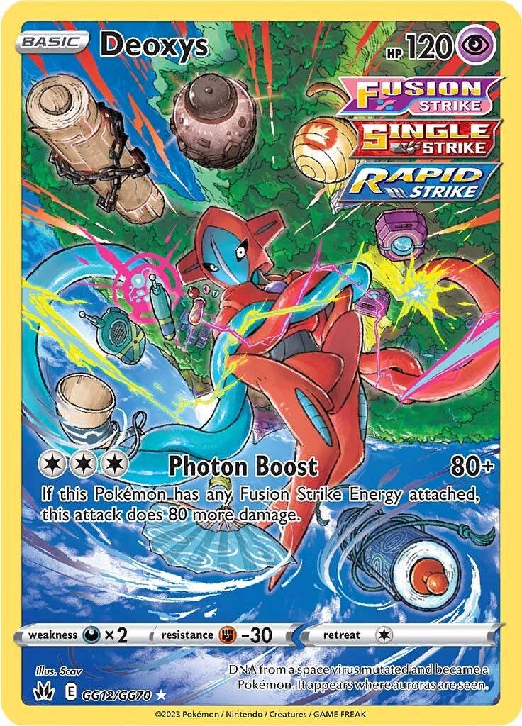 Deoxys (GG12/GG70) [Sword & Shield: Crown Zenith] | Good Games North