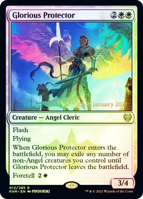 Glorious Protector  [Kaldheim Prerelease Promos] | Good Games North