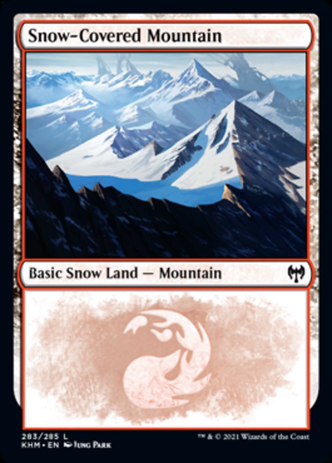 Snow-Covered Mountain (283) [Kaldheim] | Good Games North