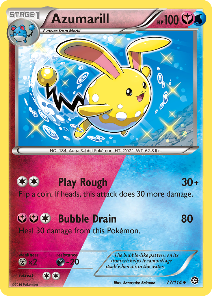 Azumarill (77/114) [XY: Steam Siege] | Good Games North