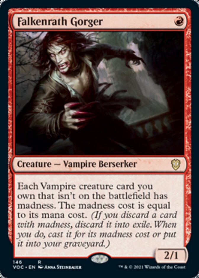 Falkenrath Gorger [Innistrad: Crimson Vow Commander] | Good Games North