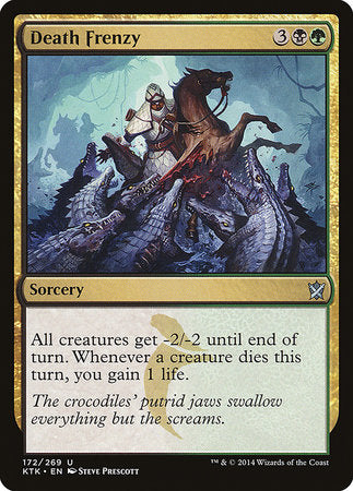 Death Frenzy [Khans of Tarkir] | Good Games North