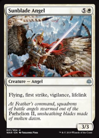 Sunblade Angel [War of the Spark] | Good Games North