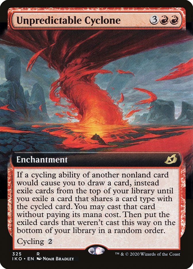 Unpredictable Cyclone (Extended Art) [Ikoria: Lair of Behemoths] | Good Games North