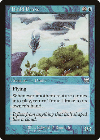 Timid Drake [Mercadian Masques] | Good Games North